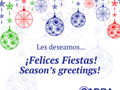 ¡Felices fiestas!