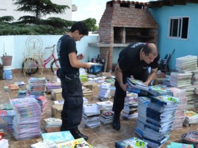 ‘Se secuestraron 100.000 libros’
